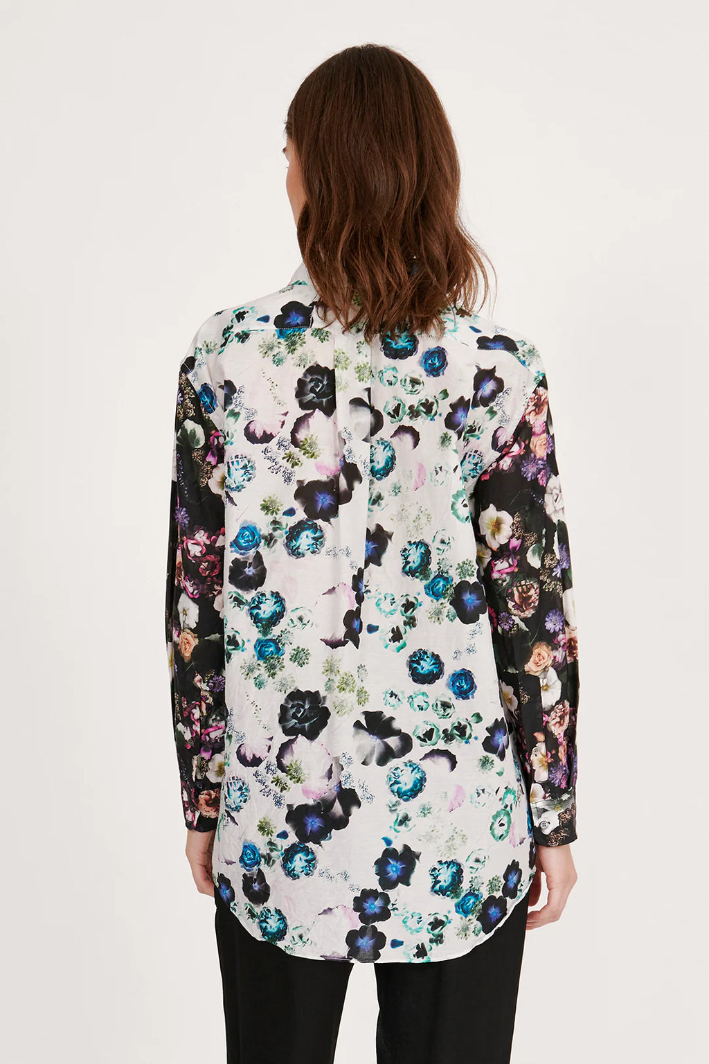 BRONSON SHIRT - WHITE FLORAL