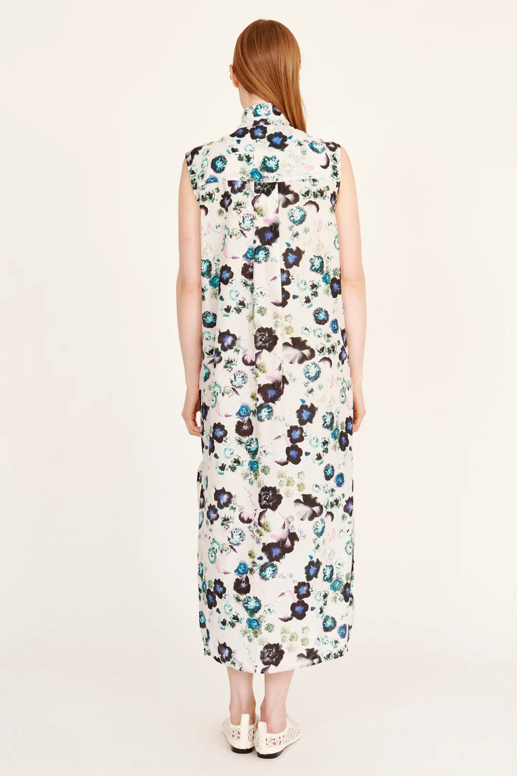 HIGHLAND DRESS - WHITE FLORAL