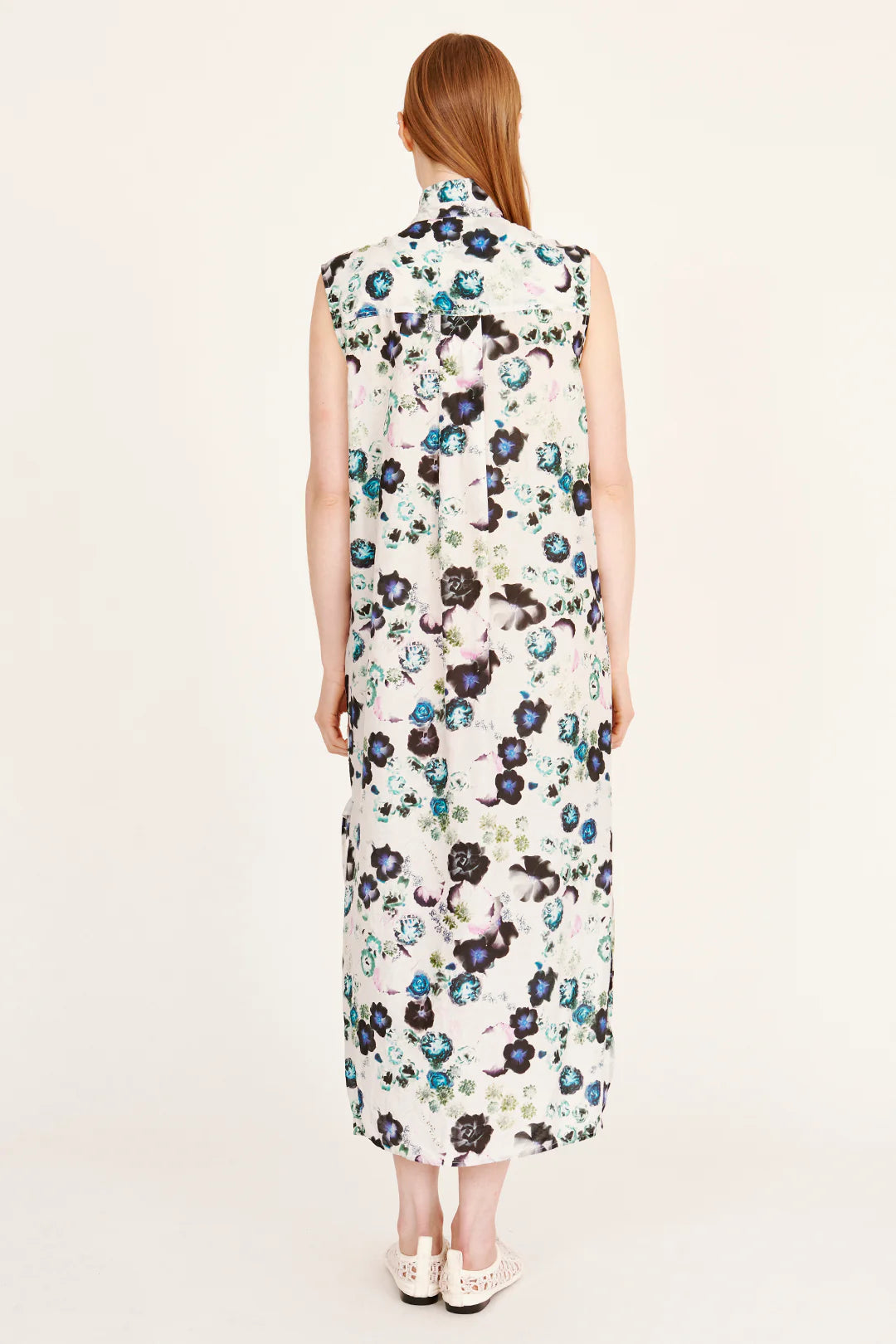 HIGHLAND DRESS - WHITE FLORAL