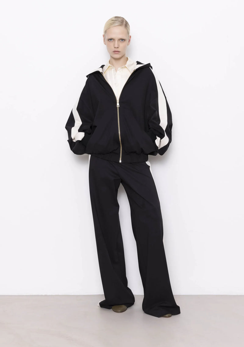 PUNTO MILANO HOODIE- BLACK