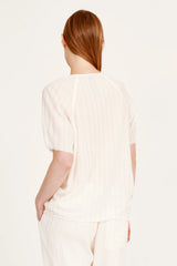 DOHENY TOP - WASHED WHITE