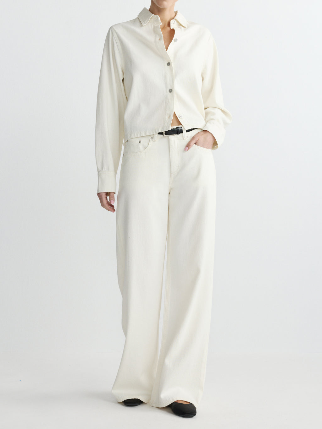 MONTAUK SHIRT - EGGSHELL