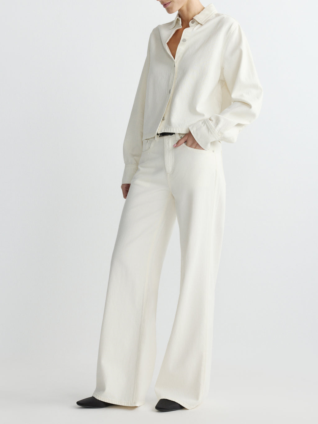 MONTAUK SHIRT - EGGSHELL