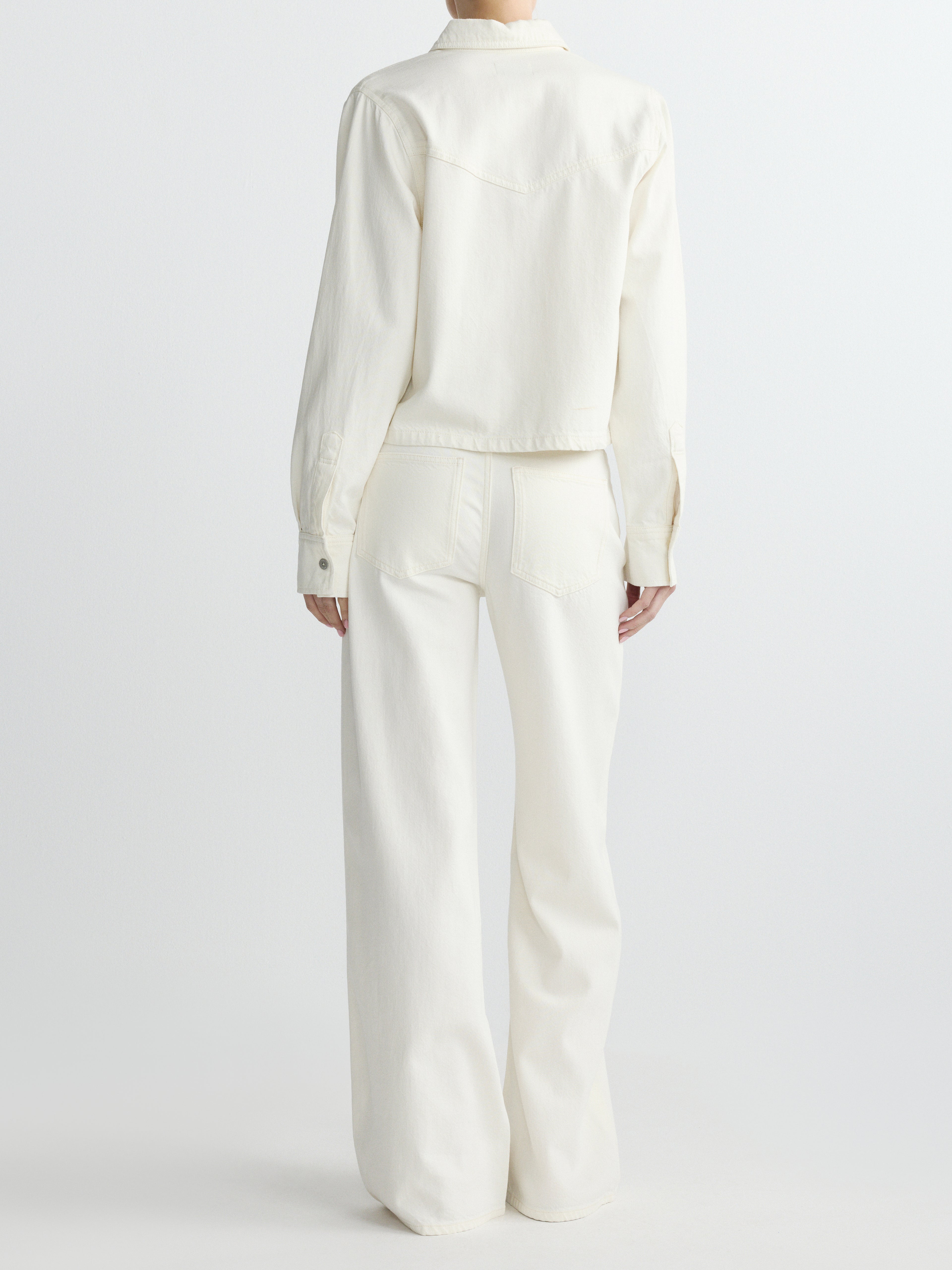 MONTAUK SHIRT - EGGSHELL