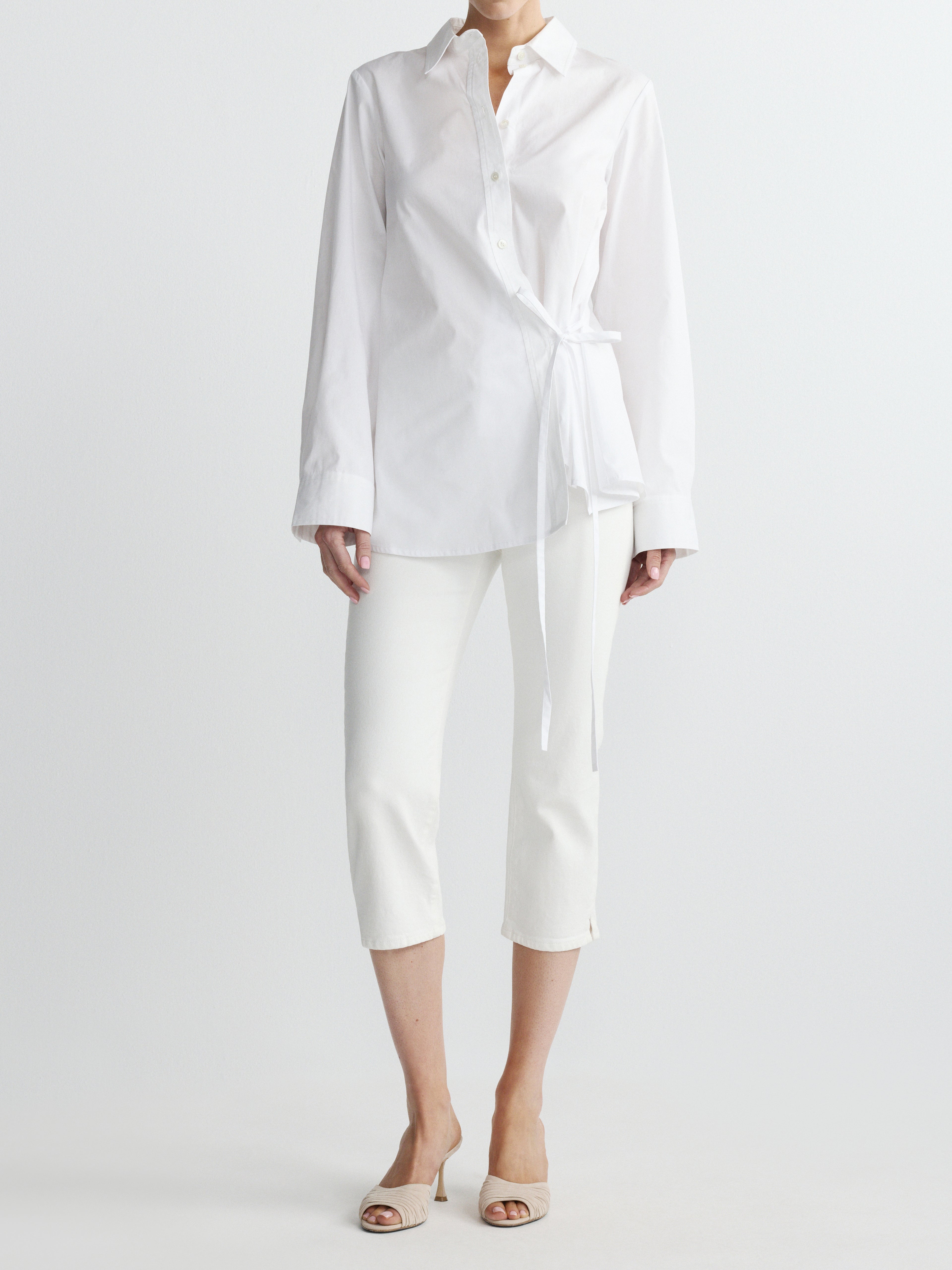 AGNES WRAP SHIRT