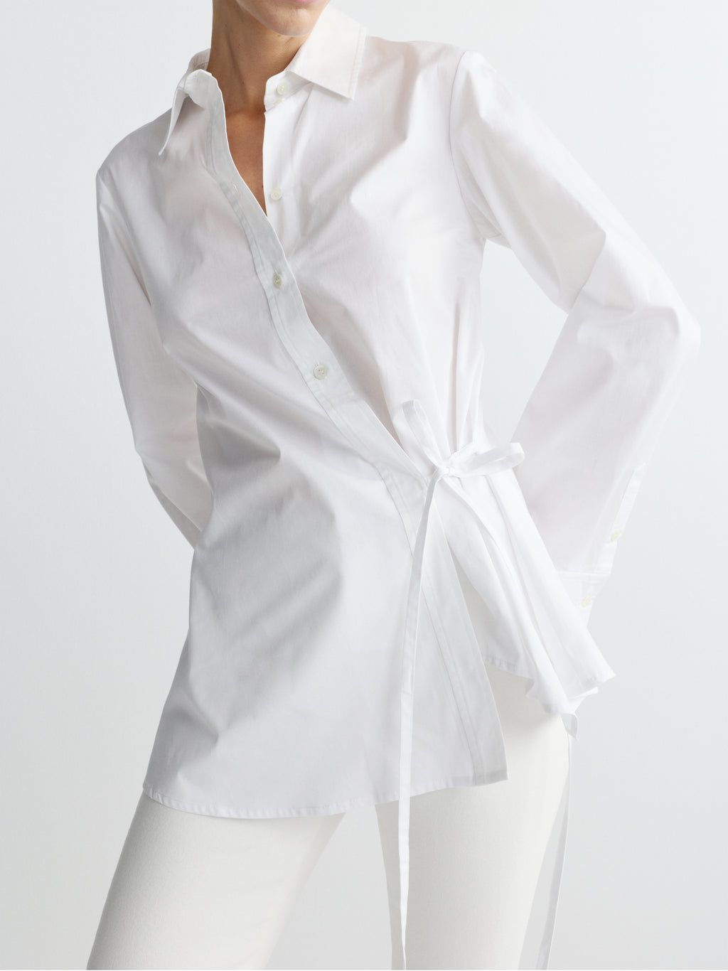 AGNES WRAP SHIRT