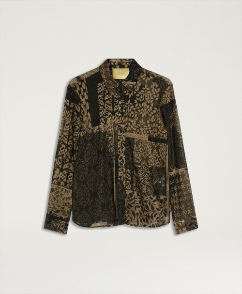 ARLES SHIRT - NERO/PESCA