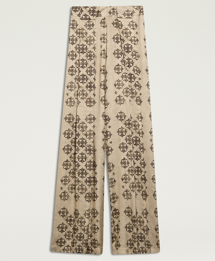 ASPEN PANT - AVORIO/NERO