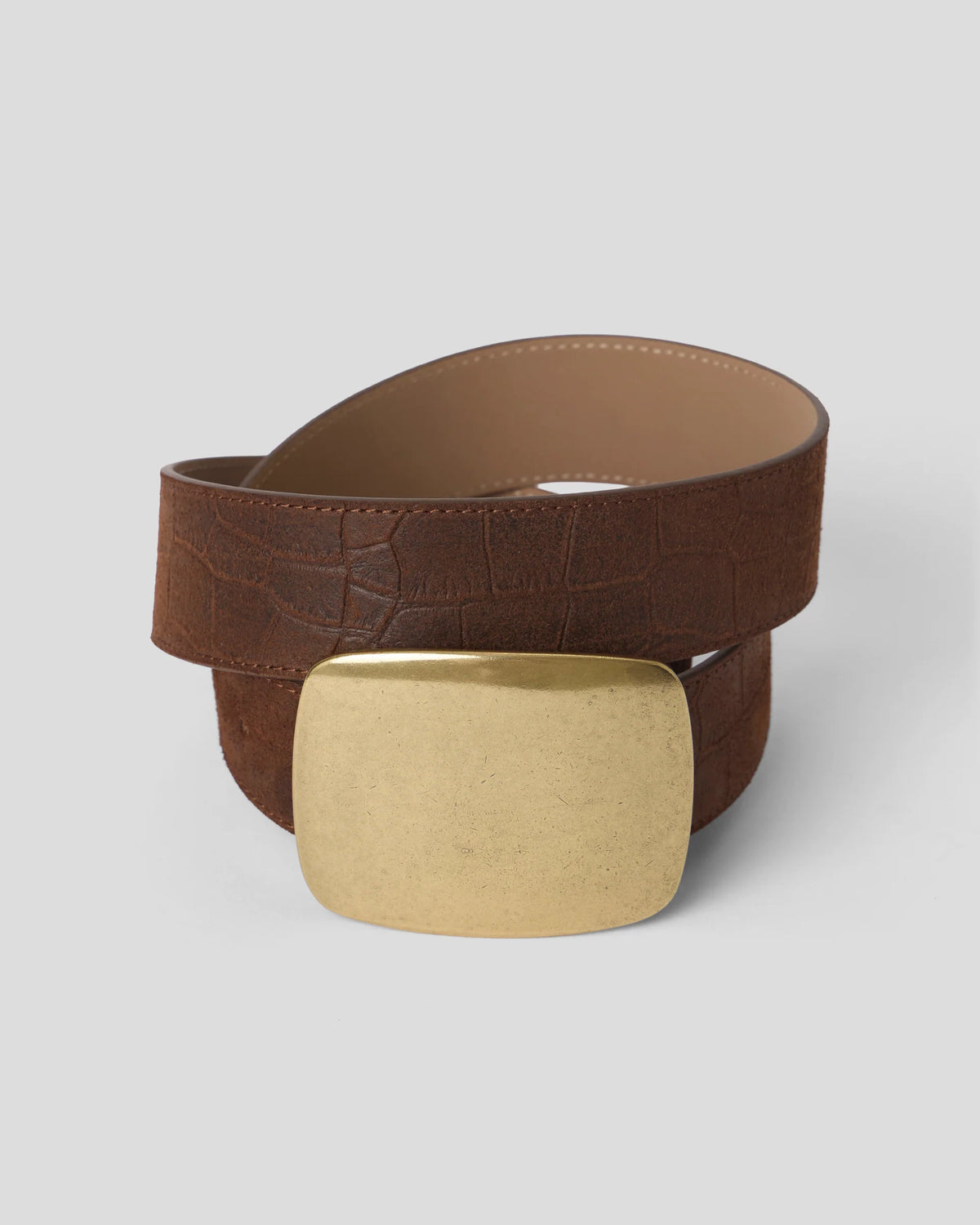 LEIGHTON CROCO SUEDE