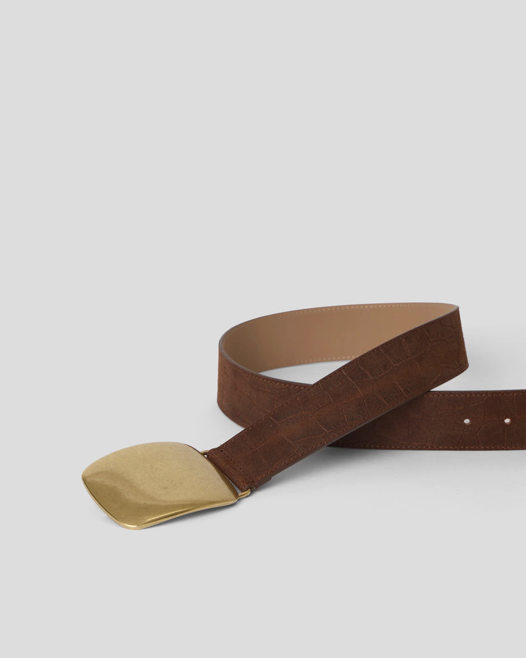 LEIGHTON CROCO SUEDE