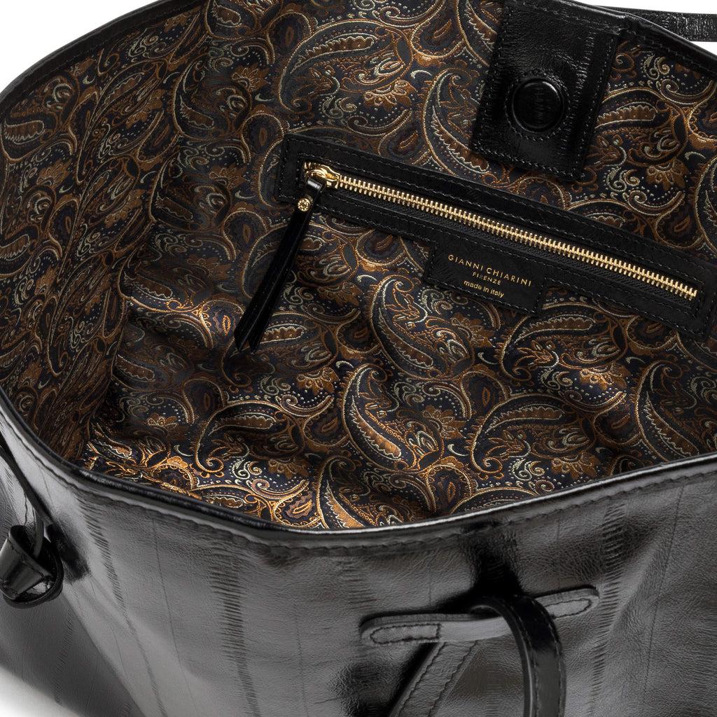 GIANNI CHIARINI TEXTURED LEATHER TOTE