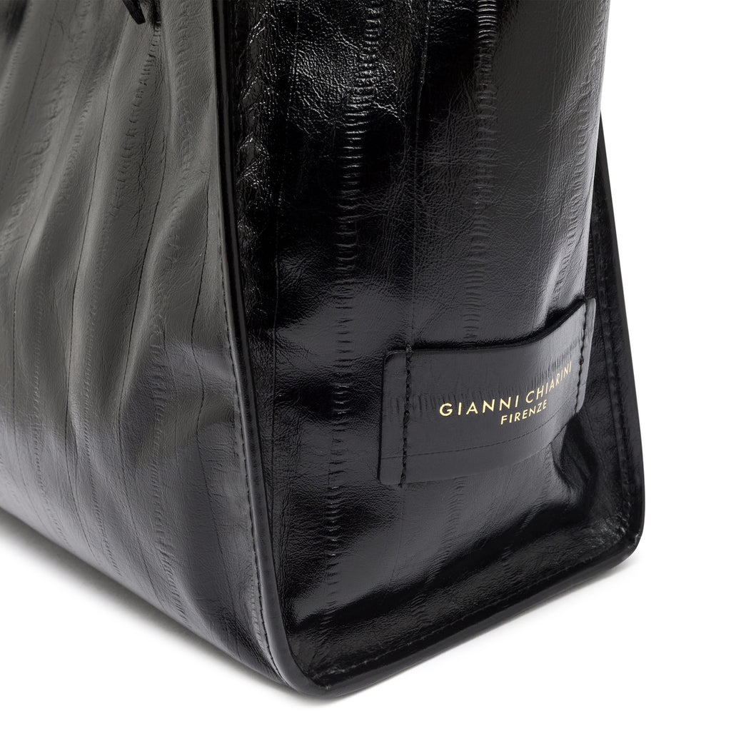 GIANNI CHIARINI TEXTURED LEATHER TOTE