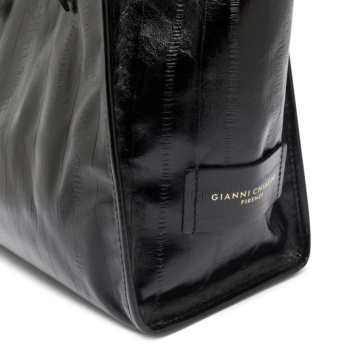 GIANNI CHIARINI TEXTURED LEATHER TOTE