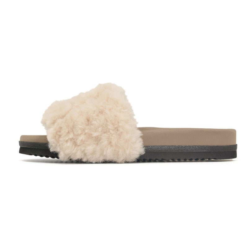 CLOUD SHEARLING SLIDER
