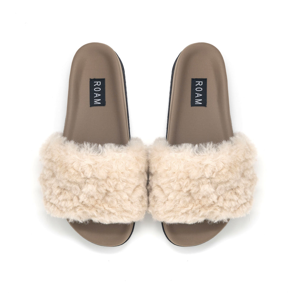 CLOUD SHEARLING SLIDER