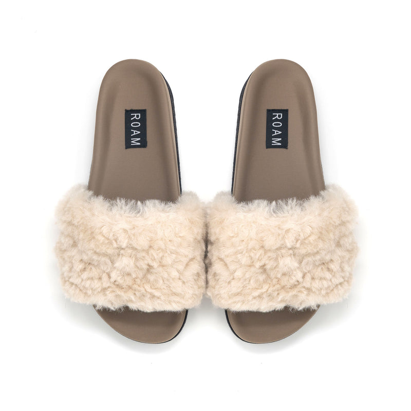 CLOUD SHEARLING SLIDER