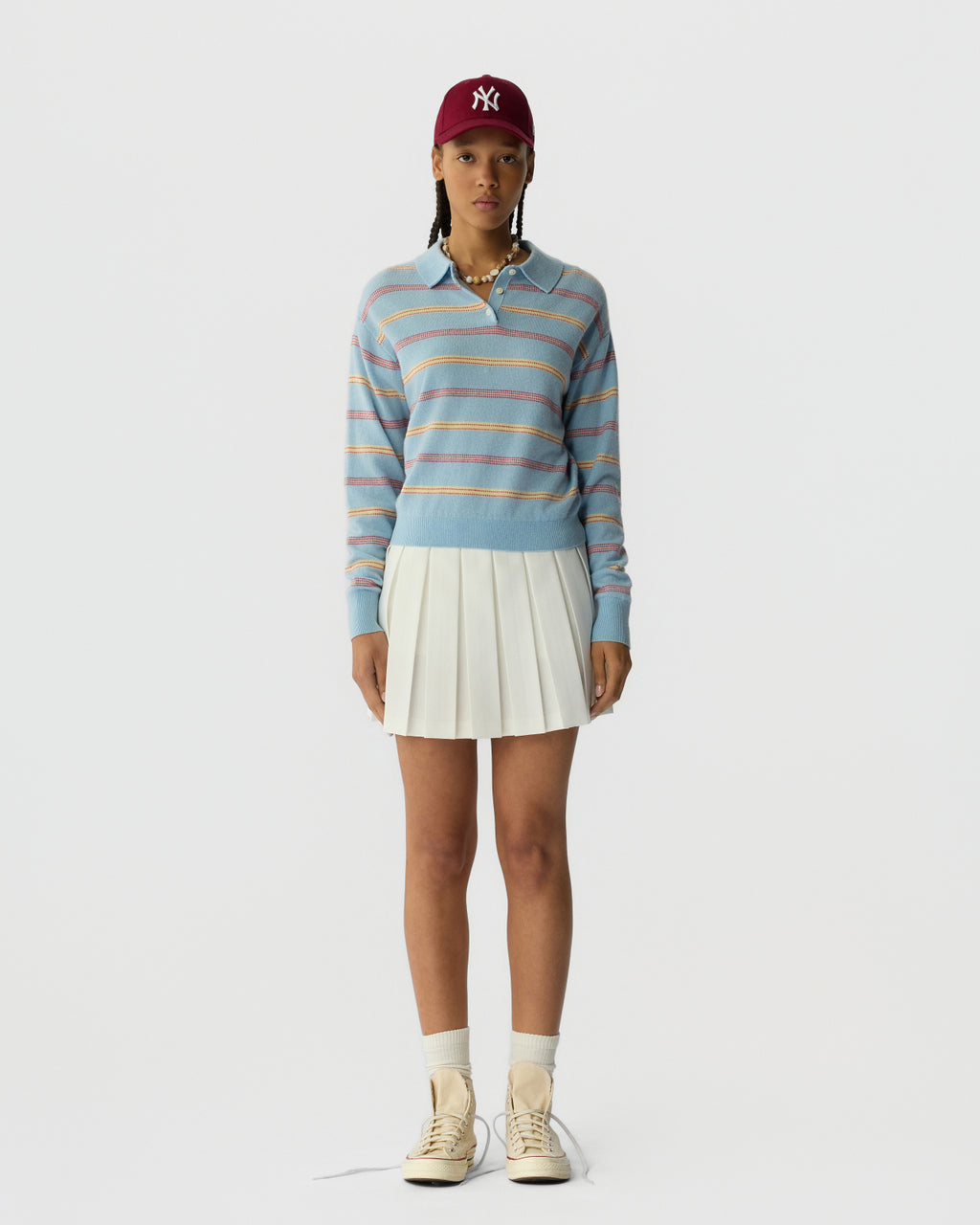 Collegiate Stripe Polo