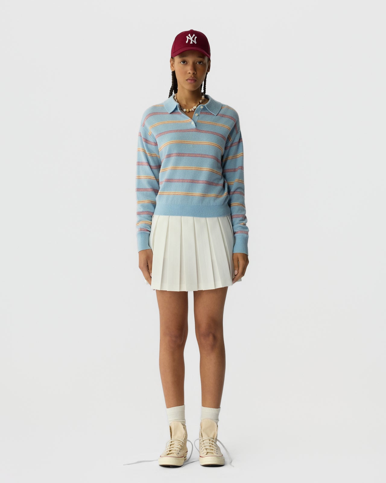 Collegiate Stripe Polo