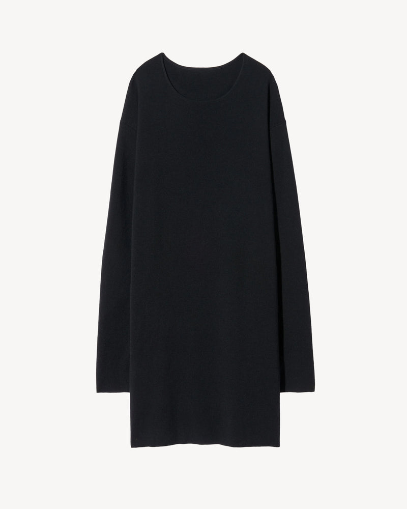 ALISAIE KNIT DRESS - BLACK