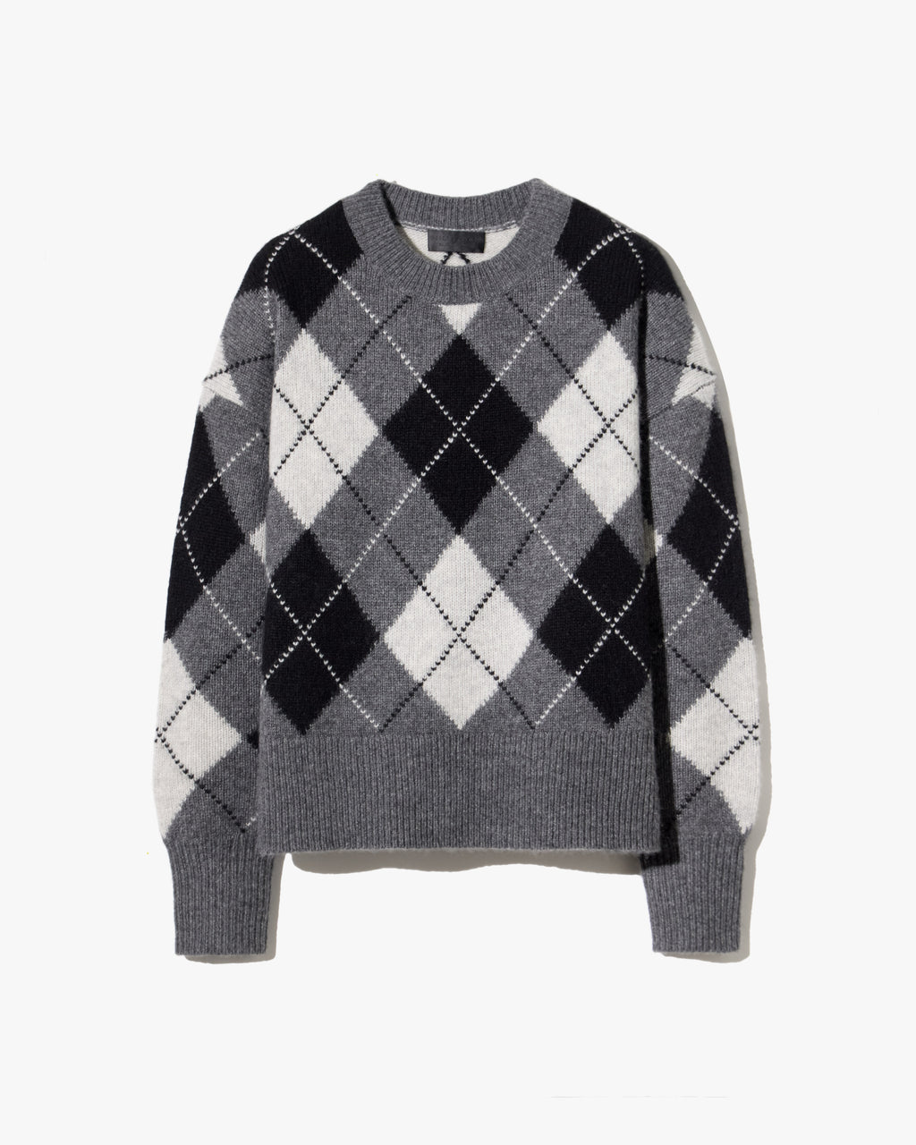 DONNIKA ARGYLE SWEATER