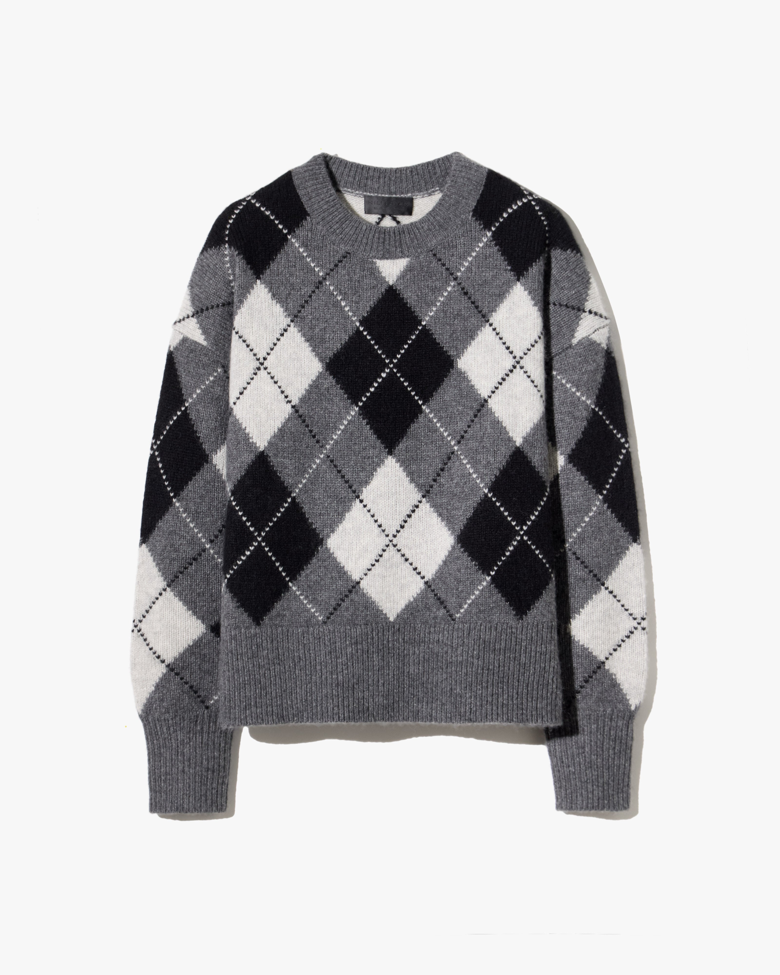 DONNIKA ARGYLE SWEATER