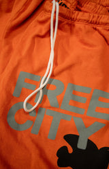 FREECITY LARGE SWEATPANT - ORANGE MACHINE