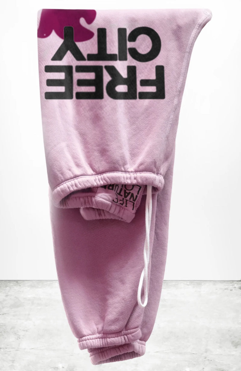 SUPERFLUFF LUX OG SWEATPANT - PETAL