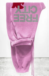 FREECITYLARGE SUNFADES POCKET SWEATPANT - PINKLIPS