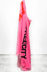 ARTISTWANTED SUPERVINTAGE LONGSLEEVE T - PINK PLANT