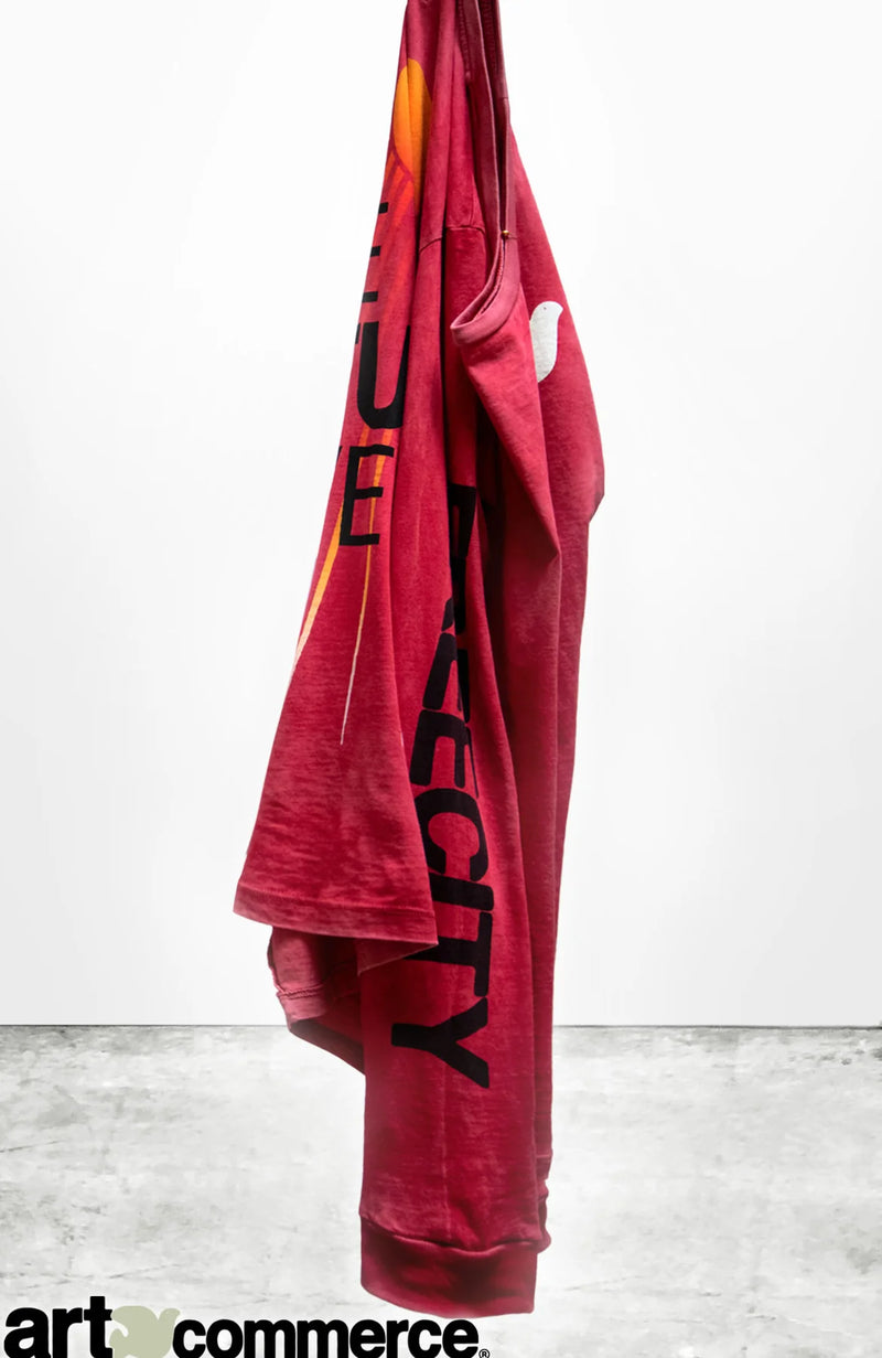 FREECITY LNLSUN LONGSLEEVE T - ARTYARD RED GLASS