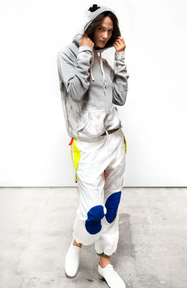 BLEACHOUT PULLOVER HOODIE - HEATHER BLEACHOUT