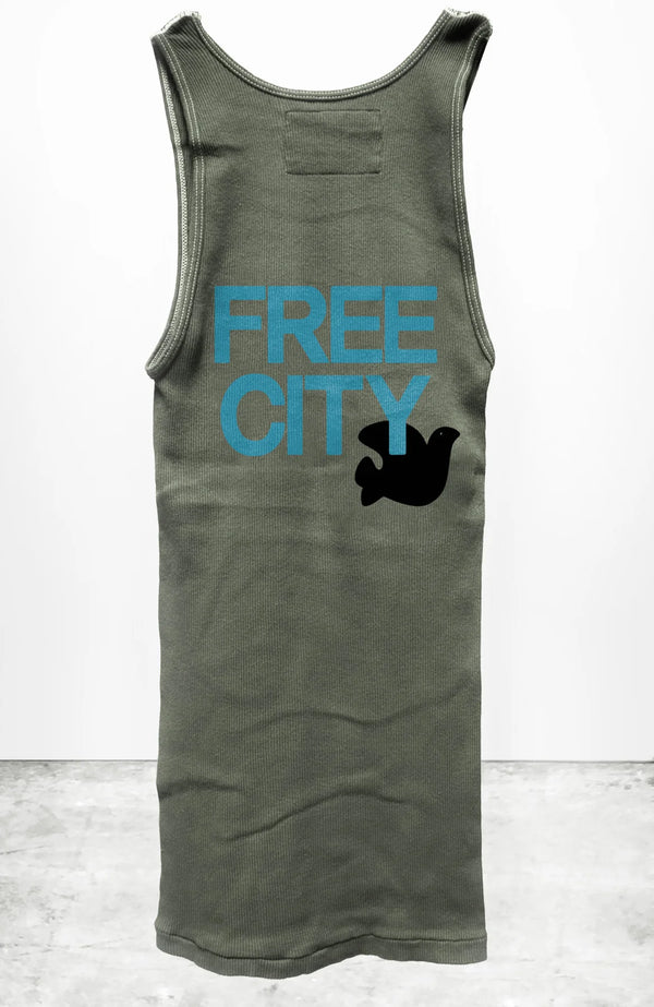 FREECITY RTU/1999 SUPERVINTAGE TANK - GREEN DIRT