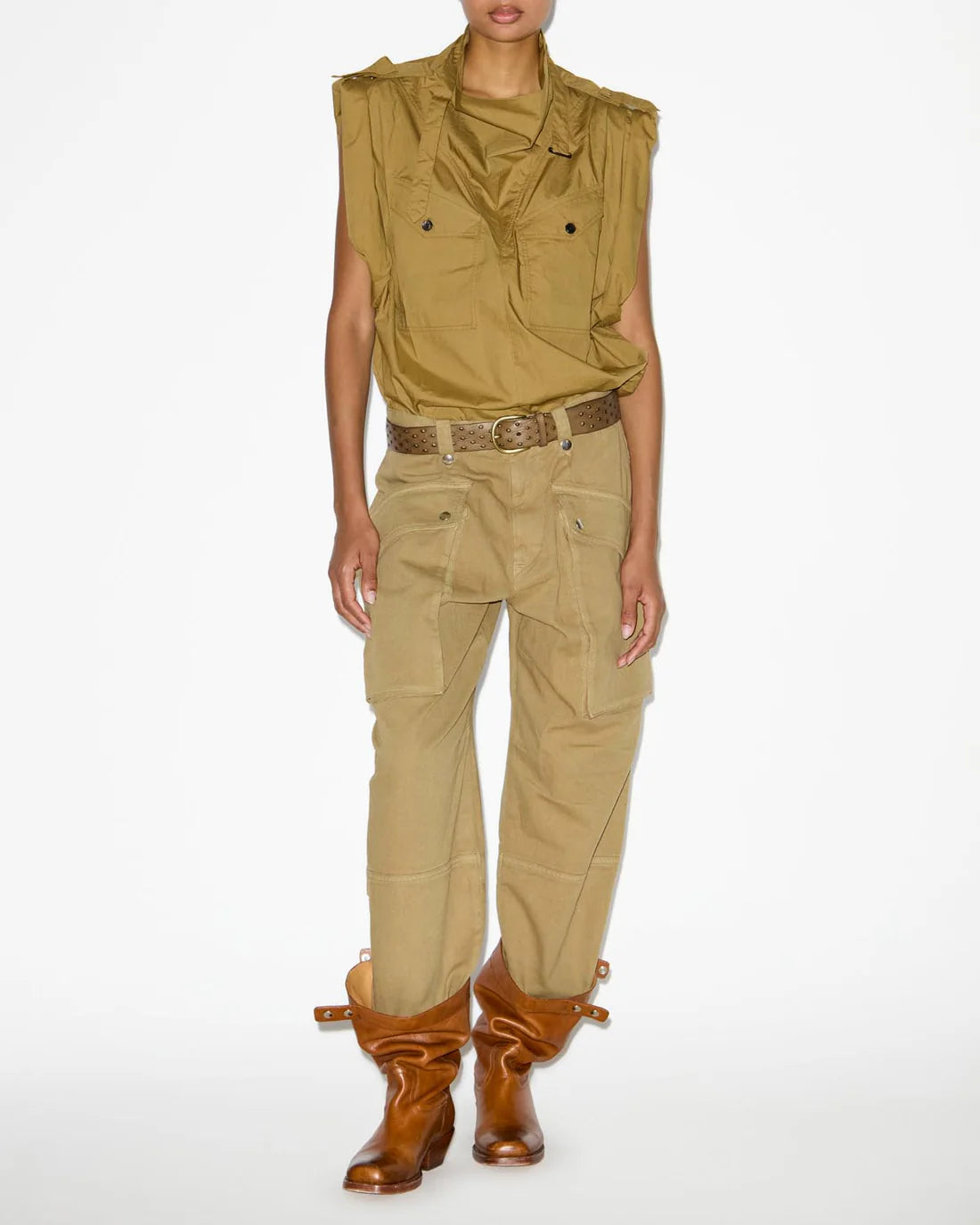 REMEA SHIRT - KHAKI