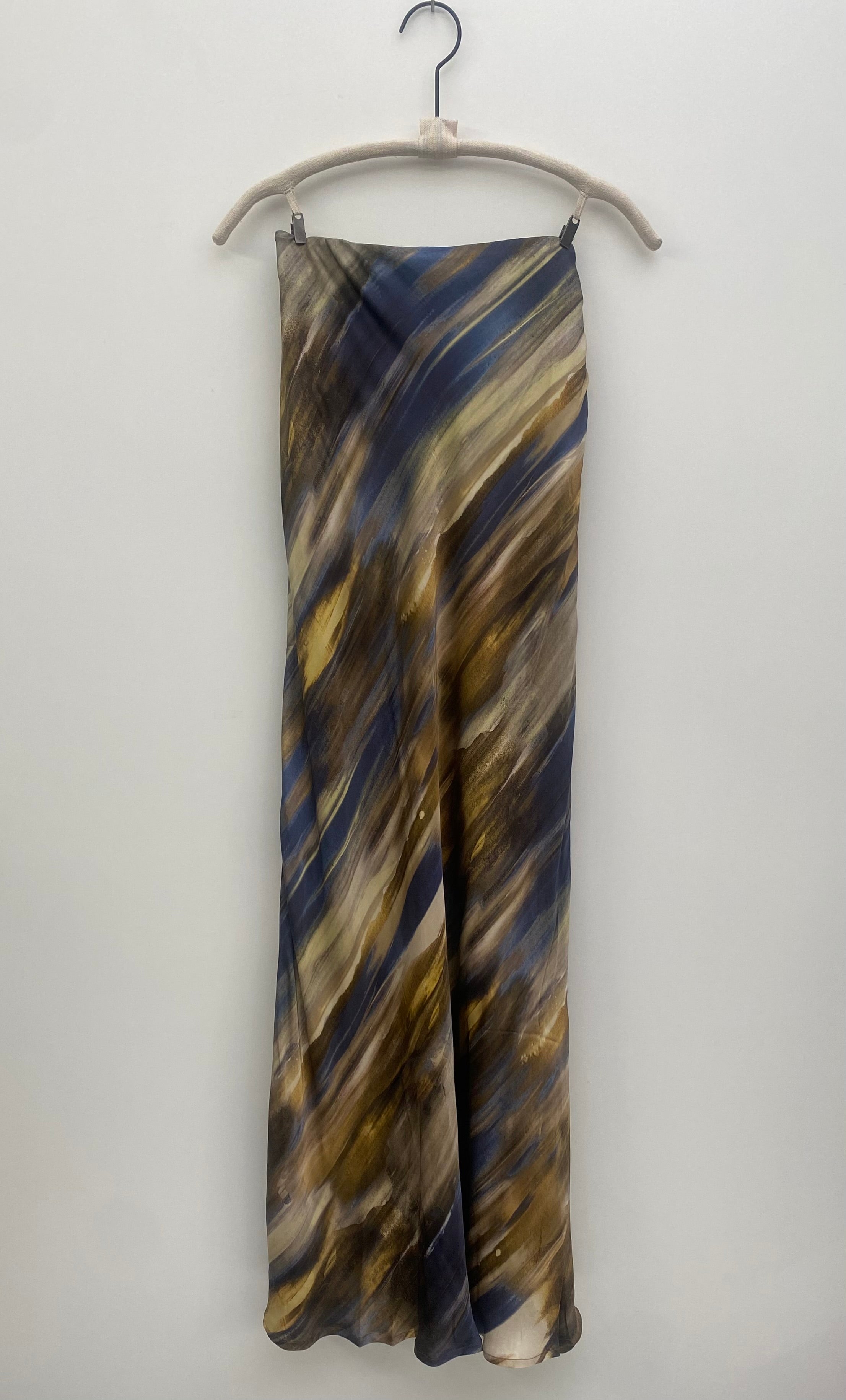 JUNCAL ALICE LONG SKIRT - MARBLE OCHRE