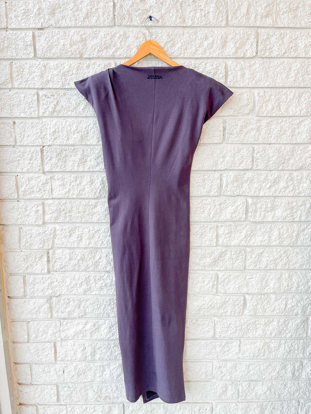 NADELA DRESS - DARK PLUM
