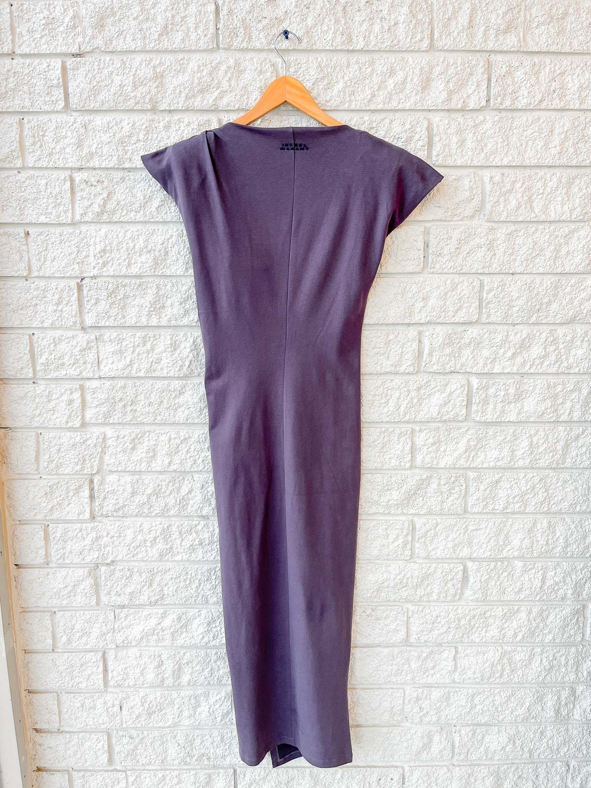 NADELA DRESS - DARK PLUM