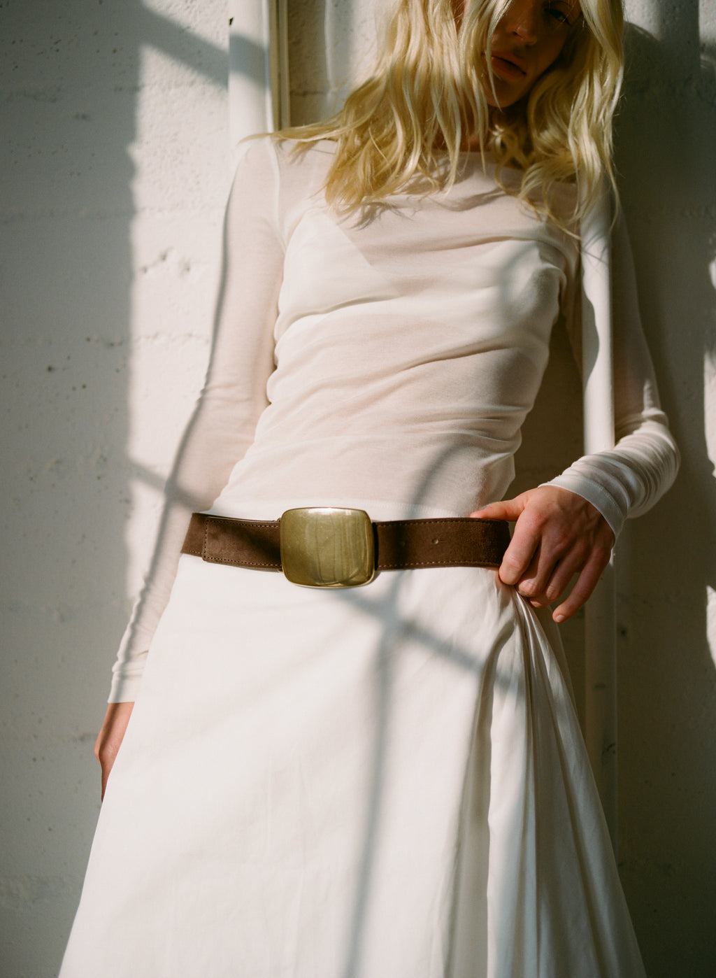 LEIGHTON SUEDE BELT