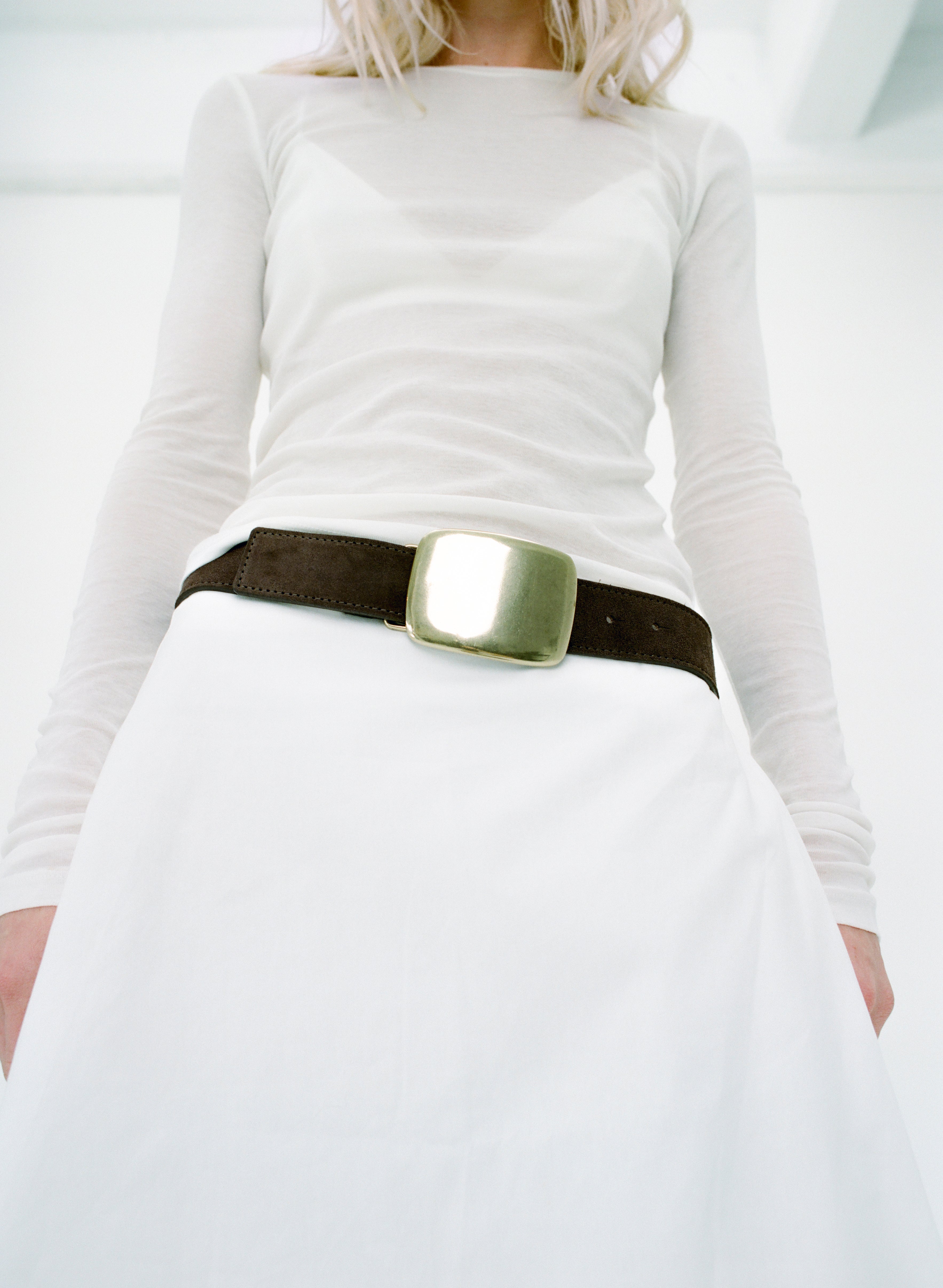 LEIGHTON SUEDE BELT