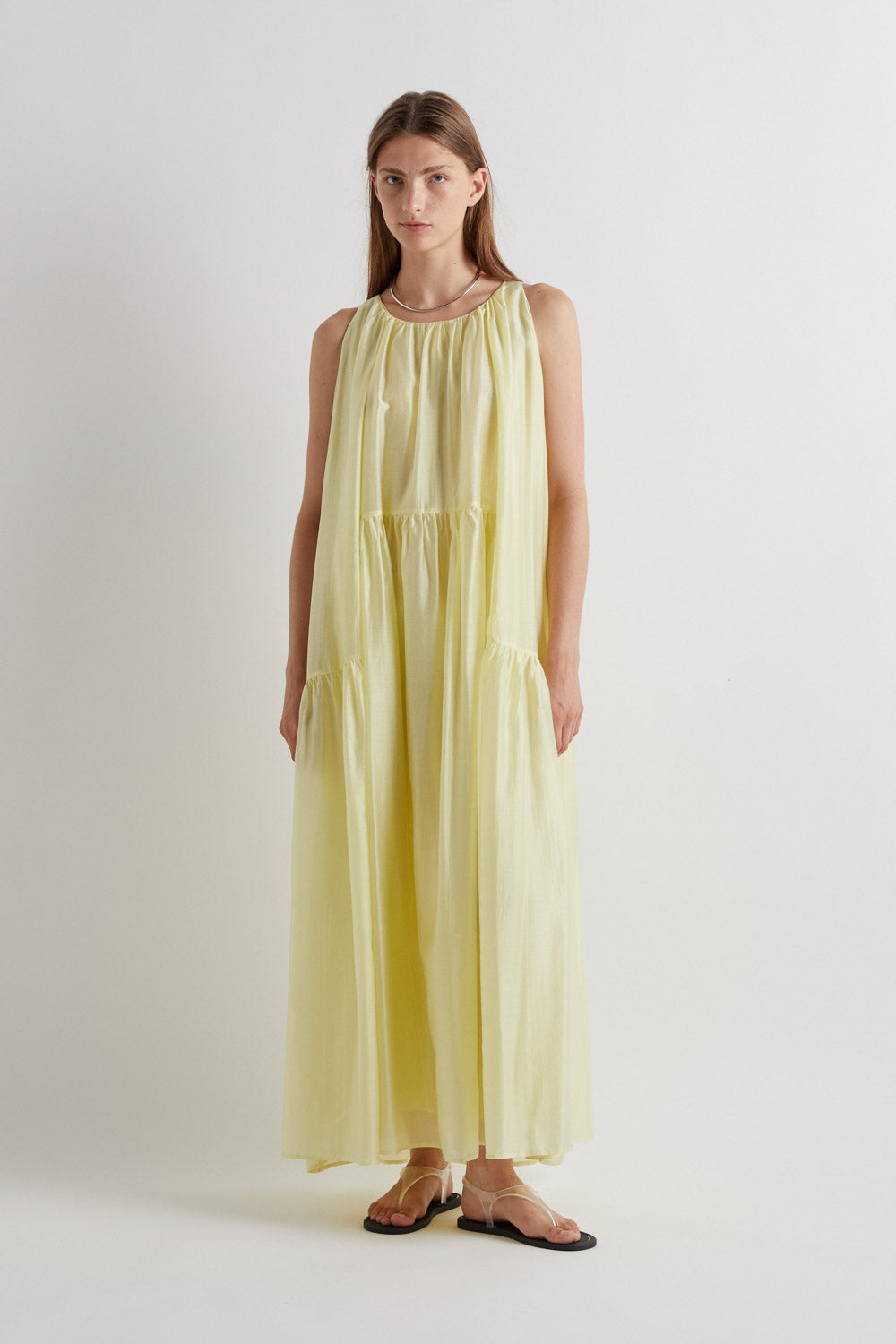 SLEEVELESS MAXI DRESS