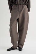 BOW LEG TROUSERS