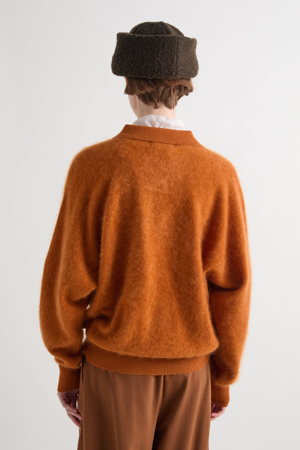 BURNT ORANGE KNIT