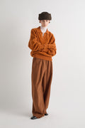 BURNT ORANGE KNIT