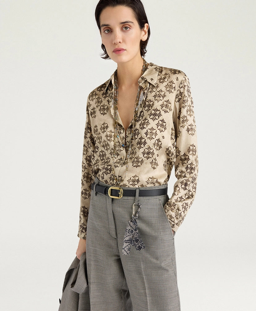 MEUDON SHIRT - AVORIO/NERO