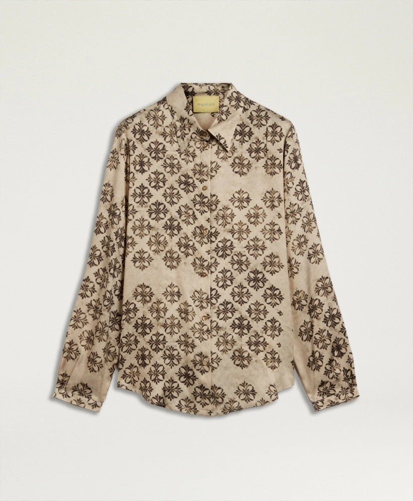 MEUDON SHIRT - AVORIO/NERO