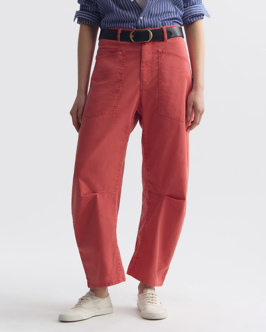 SHON PANT - VINTAGE FADED RED