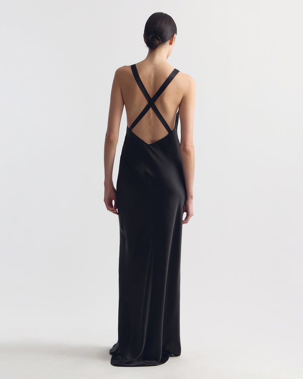 ALINE GOWN - BLACK