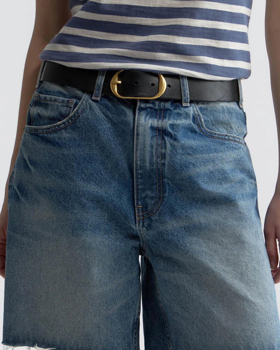 RUSSEL DENIM SHORT - ROSEBOWL WASH