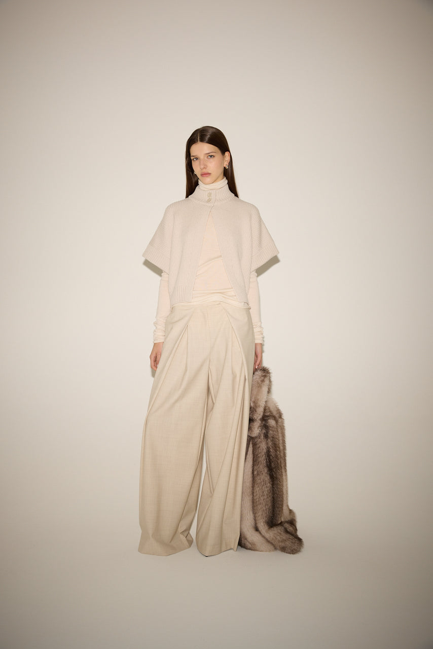 BOXY PONCHO JACKET