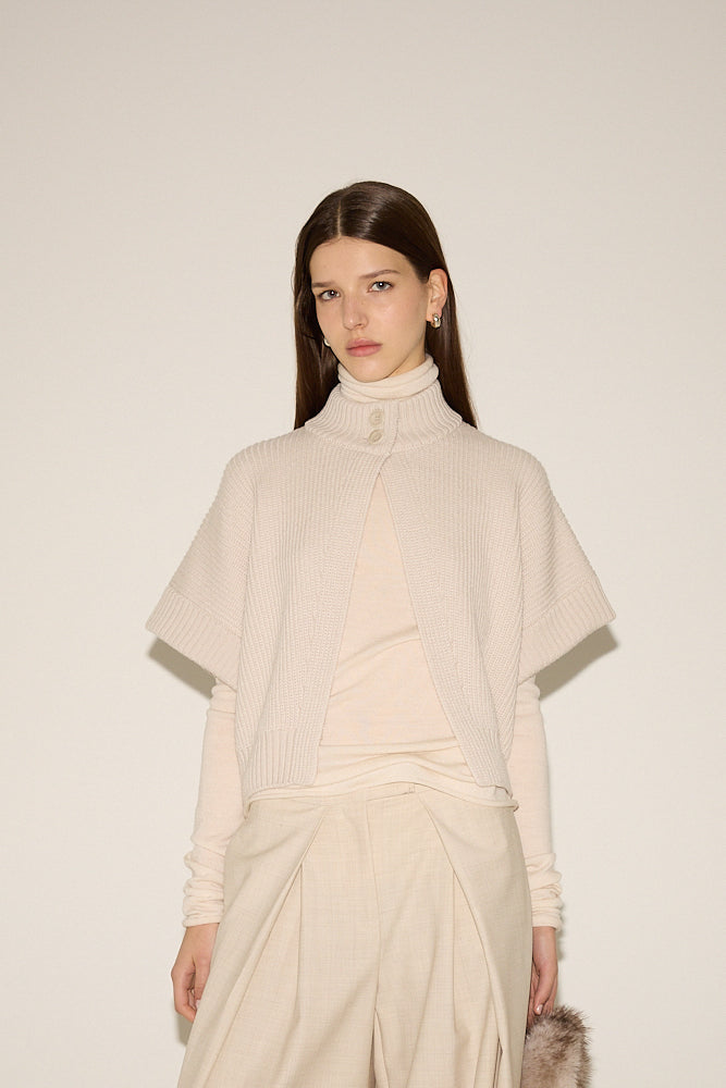 BOXY PONCHO JACKET