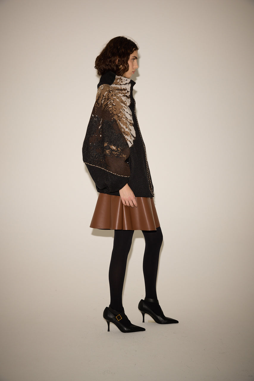 OVERSIZED PONCHO COAT